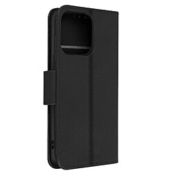 Avizar Etui Cuir premium IPhone 13 Pro Noir