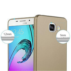 Avis Cadorabo Coque Samsung Galaxy A3 2016 Etui en Or