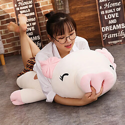 Universal 50cm mignon doux vers le bas coton cochon peluche poupée peluche rose cochon poupée bébé logiciel oreiller cadeau petite amie | Peluche animal en peluche (blanc) pas cher