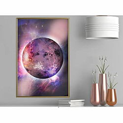 Paris Prix Affiche Murale Encadrée Mysterious Celestial Body 40 x 60 cm Or