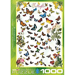 Eurographics Papillons Puzzle 1000 piAces