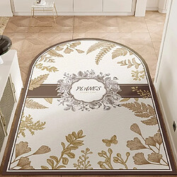 LUUCOZK Tapis de porte d'entrée antidérapants pour entrée intérieure – Motif vertical 2-120x180cm