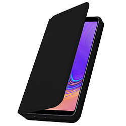 Avizar Housse Galaxy A9 2018 Étui folio clapet Portefeuille Fonction Support noir