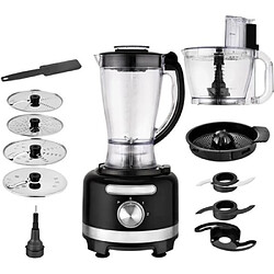 Venga VG HA 3001 Robot Multifonction 3L 1000W Blender 1.75 L 2 Vitesses Plastique Noir Argent