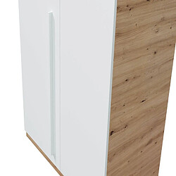 Avis MIRAKEMUEBLE Armoire Junior Ambient - Chêne Nodi et Blanc Artik OAK NODI ET BLANCO ARTIK