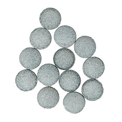 Avis 50pcs / box pro billard billard billard pointe conseils dureté midium gris 9mm