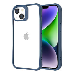 Coque en TPU anti-chute pour votre iPhone 14 Plus - bleu marine