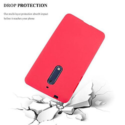 Cadorabo Coque Nokia 5 2017 Etui en Rouge pas cher