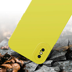 Cadorabo Coque iPhone XS MAX Etui en Jaune pas cher