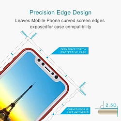 Wewoo Verre trempé pour iPhone X 0.26mm 9H Surface Anti-Explosion-Non-plein Écran Film D'écran 2 PCS