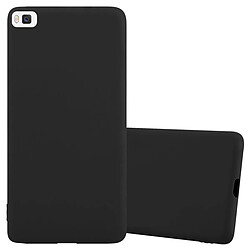 Cadorabo Coque Huawei P8 Etui en Noir