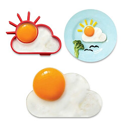 Totalcadeau Moule soleil pour œuf sur plat en silicone