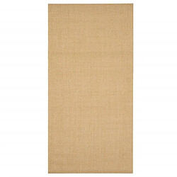 vidaXL Tapis Sisal naturel 100x200 cm