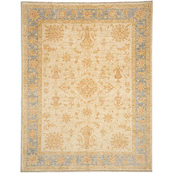 Vidal Tapis de laine 198x155 beige Kaizar 