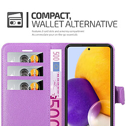 Avis Cadorabo Coque Samsung Galaxy A73 5G Etui en Violet