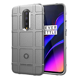 Wewoo Coque Souple Housse en silicone à couverture totale et à protection anti-choc pour OnePlus 7 Pro Gris