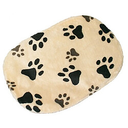 Coussin beige avec motifs Joey Trixie pour chiens Taille XL-XXL Longueur 105 cm Largeur 68 cm