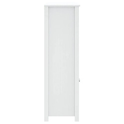 Acheter vidaXL Armoire de salle de bain BERG blanc 69,5x34x110 cm pin massif