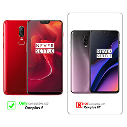 Cadorabo Verre trempé OnePlus 6 Film Protection