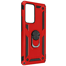 Avizar Coque Xiaomi 12 et 12X Hybride Bague Support Vidéo rouge