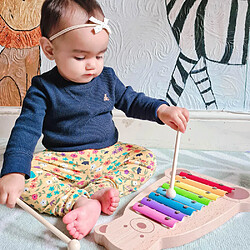 Tidlo Ours Xylophone en bois