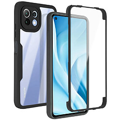 Coque en TPU + acrylique anti-rayures noir pour votre Xiaomi Mi 11 Lite 4G/5G/11 Lite 5G NE