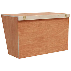 Acheter vidaXL Mangeoire à foin pour lapins 37x18,5x23 cm bois massif sapin