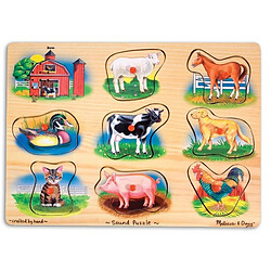 Melissa & Doug Puzzle sonore ferme