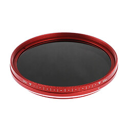 Filtre de densité neutre ajustable variable 43 mm pour ND2 à 400 Slim Fader