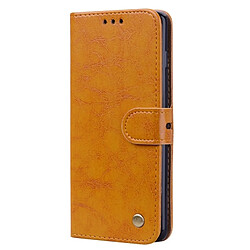 Avis Wewoo étuis en cuir Coque Housse Etui à rabat horizontal de texture Business Style Oil pour Galaxy S10, avec porte-cartes (portefeuille)