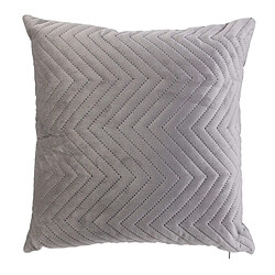 The Home Deco Factory Coussin design géométrique Blush - L. 40 x l. 40 cm - Gris