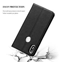 Cadorabo Coque BQ Aquaris C Etui en Noir pas cher