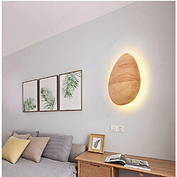 Avis Universal Applique en bois à LED 18W Applique murale créative AC110 240 V Applique murale personnalisée pour chambre à coucher | Applique murale (lampe thermique)