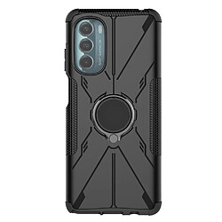 Coque en TPU anti-rayures, airbags à quatre coins avec béquille pour votre Motorola Moto G Stylus 5G (2022) - noir