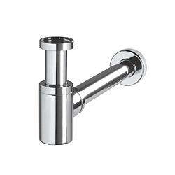 WIRQUIN Lineis Mini siphon de lavabo design en laiton chromé