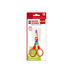 Marabu KiDS Ciseaux de bricolage, rond, longueur : 130 mm ()