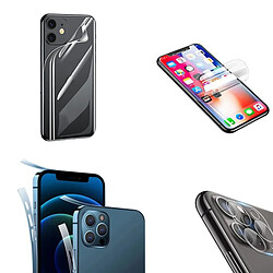 PHONECARE Kit Film Hydrogel 360 Full Coque Avant + Arrière + Bords Latéraux + Film Caméra Arrière pour Apple iPhone XS