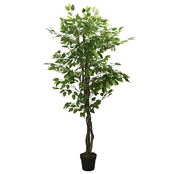 vidaXL Ficus artificiel 1008 feuilles 180 cm vert