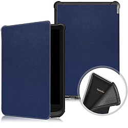 Power Direct Housse Etui pour Vivlio Touch Lux 4 Lux 5 HD Plus - Bleu