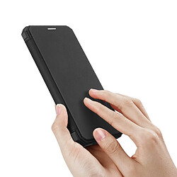 Dux Ducis Etui en PU avec support noir pour votre Apple iPhone 11 6.1 pouces