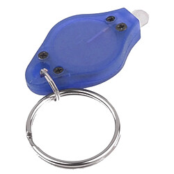 Avis Wewoo Mini lampe torche LED bleu Mini de poche Porte clés