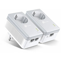 Kit CPL Tp-Link Av600 Tl-Pa4022P Kit de démarrage CPL Passthrough 2 ports