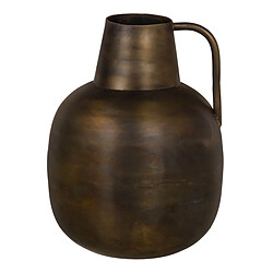 BigBuy Home Vase Doré Métal 20 x 20 x 17 cm