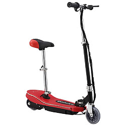 Helloshop26 Trottinette électrique avec selle et led 120 watts rouge 02_0004608 pas cher