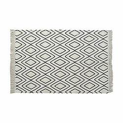 Tapis DKD Home Decor Noir Blanc (120 x 190 x 0,7 cm)