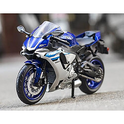 Avis Universal 1:12 Motorcycle Toy Motorcycle Racing Car Models Cars Toys for Children Collectible (bleu)