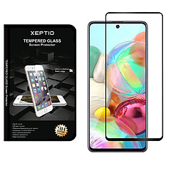 Xeptio Protection d'écran en Verre trempé Full Cover Noir Xiaomi Redmi Note 10 4G - Tempered Glass Screen Protector/Films vitre Protecteur