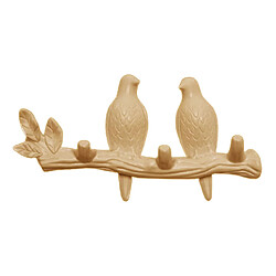 Creative Oiseaux Muraux Art Cintre Cap Titulaire De Stockage Décor À La Maison Cadeau Perle 2 Oiseau pas cher