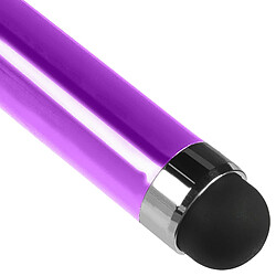 Avizar Stylet Retractable Violet pour écran Tactile - Attache Jack 3.5 mm