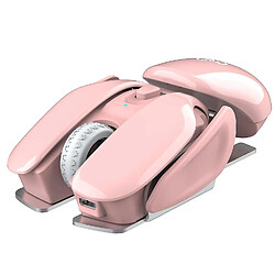 Universal T37 1600DPI 2.4g Souris sans fil sans fil sans fil pour PC Pink Pink